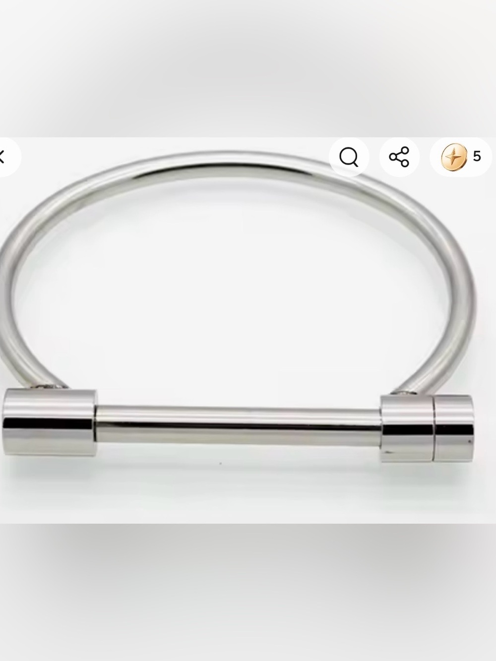 Available Soon, Fashion Shackle Screw Cuff Bracelet.